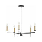Lark - Hux Chandelier - 83075BK - Canada Light Shop