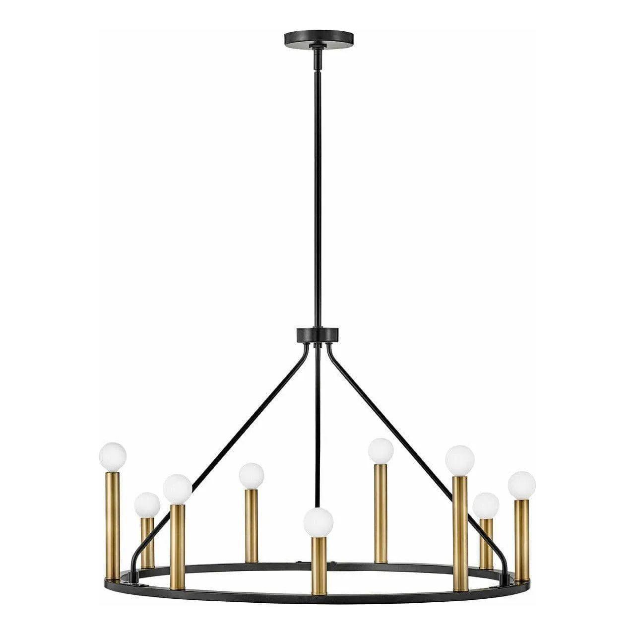 Lark - Lazlo Chandelier - 83158BK - Canada Light Shop
