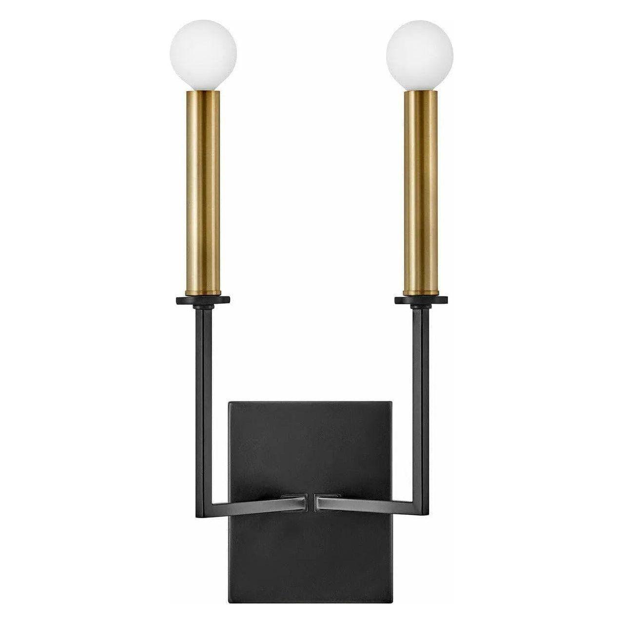 Lark - Lazlo Wall Sconce - 83152BK - Canada Light Shop