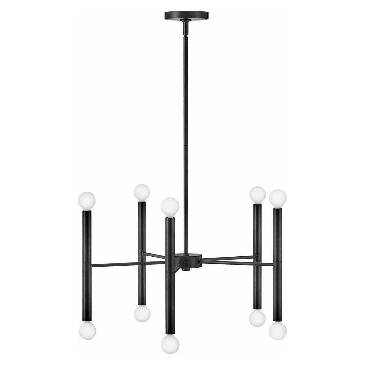 Lark - Millie Convertible Chandelier - 83198BK - Canada Light Shop