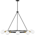 Lark - Orla LED Chandelier - 83610BK - Canada Light Shop
