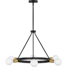 Lark - Orla LED Chandelier - 83616BK - Canada Light Shop