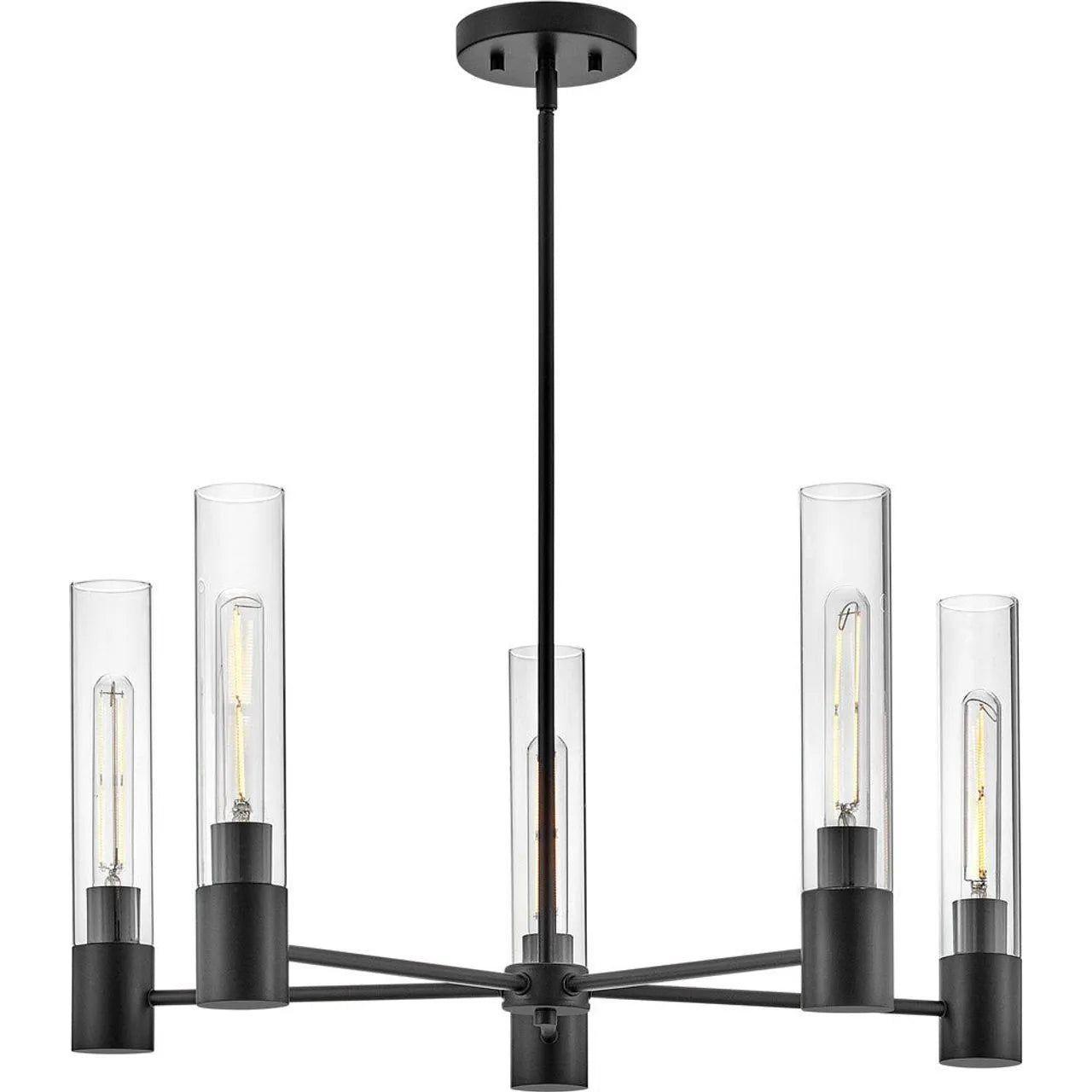Lark - Shea LED Chandelier - 85405BK - Canada Light Shop