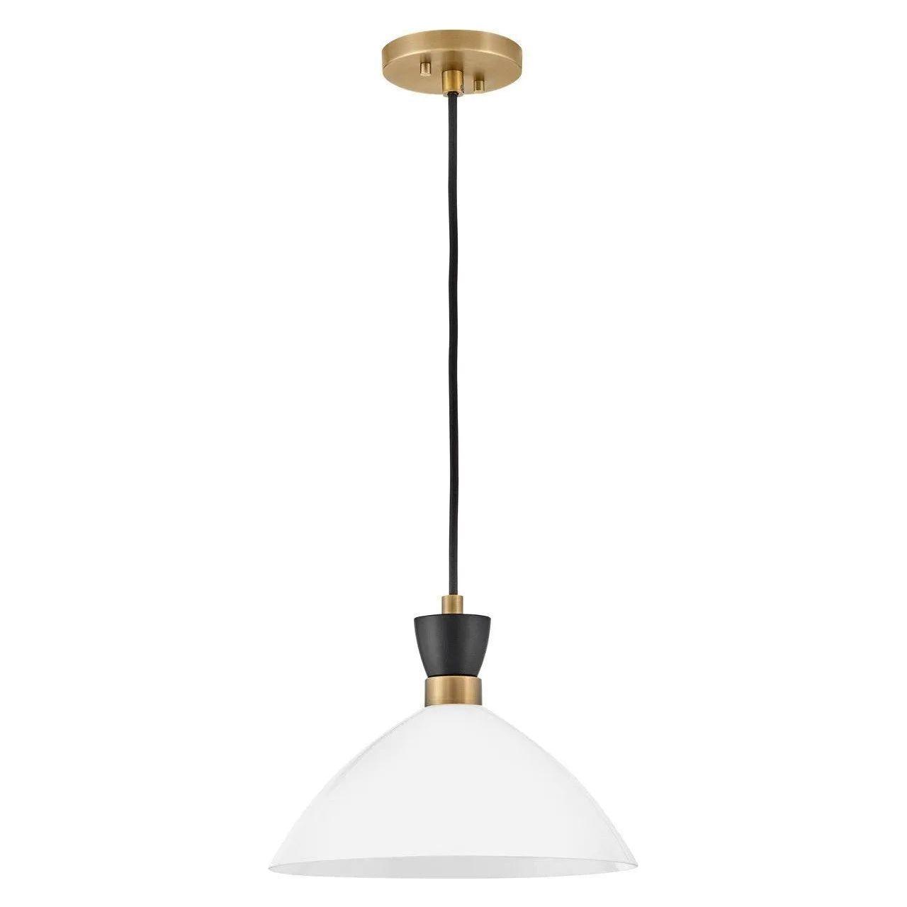 Lark - Simon LED Pendant - 83257BK-CO - Canada Light Shop