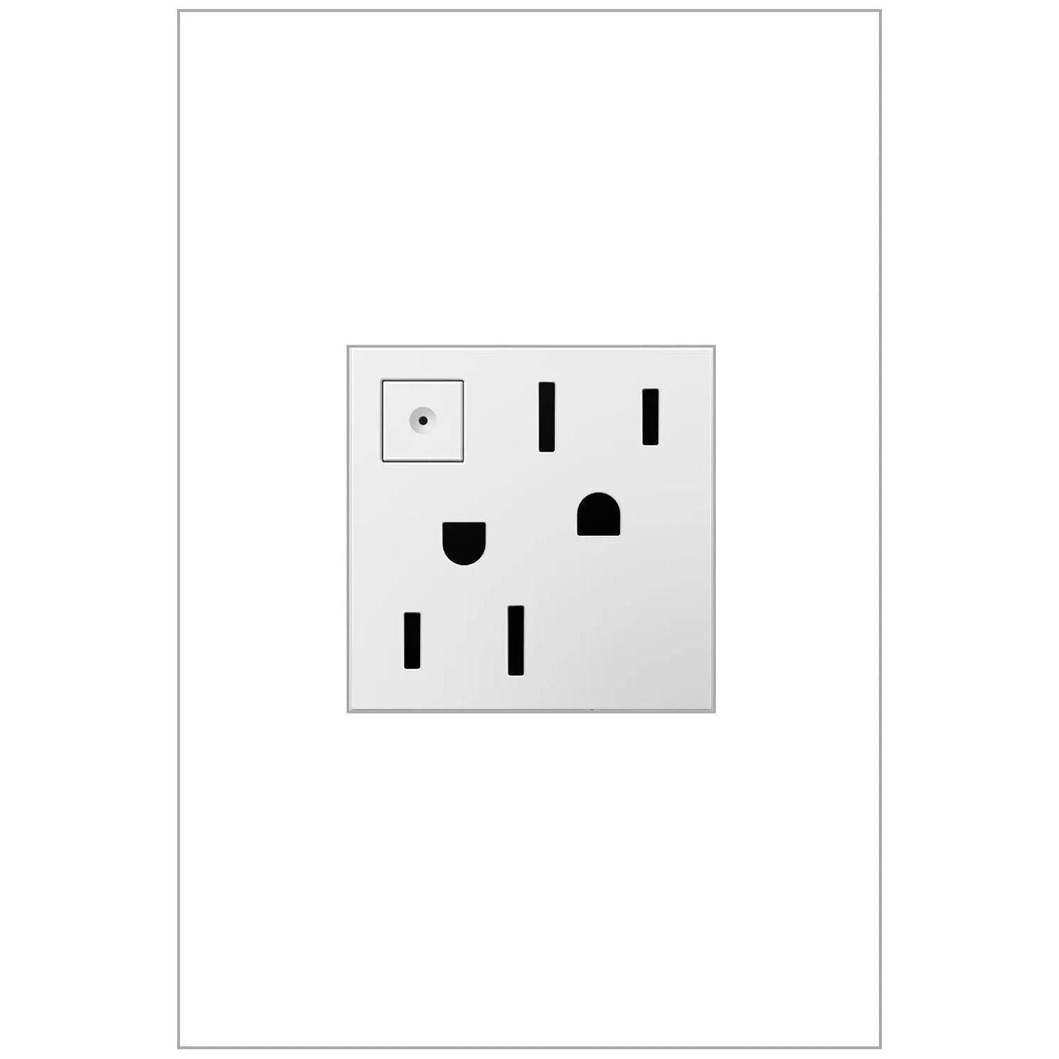 Legrand - adorne® 15A Energy-Saving On/Off Outlet - ARPS152W4 - Canada Light Shop