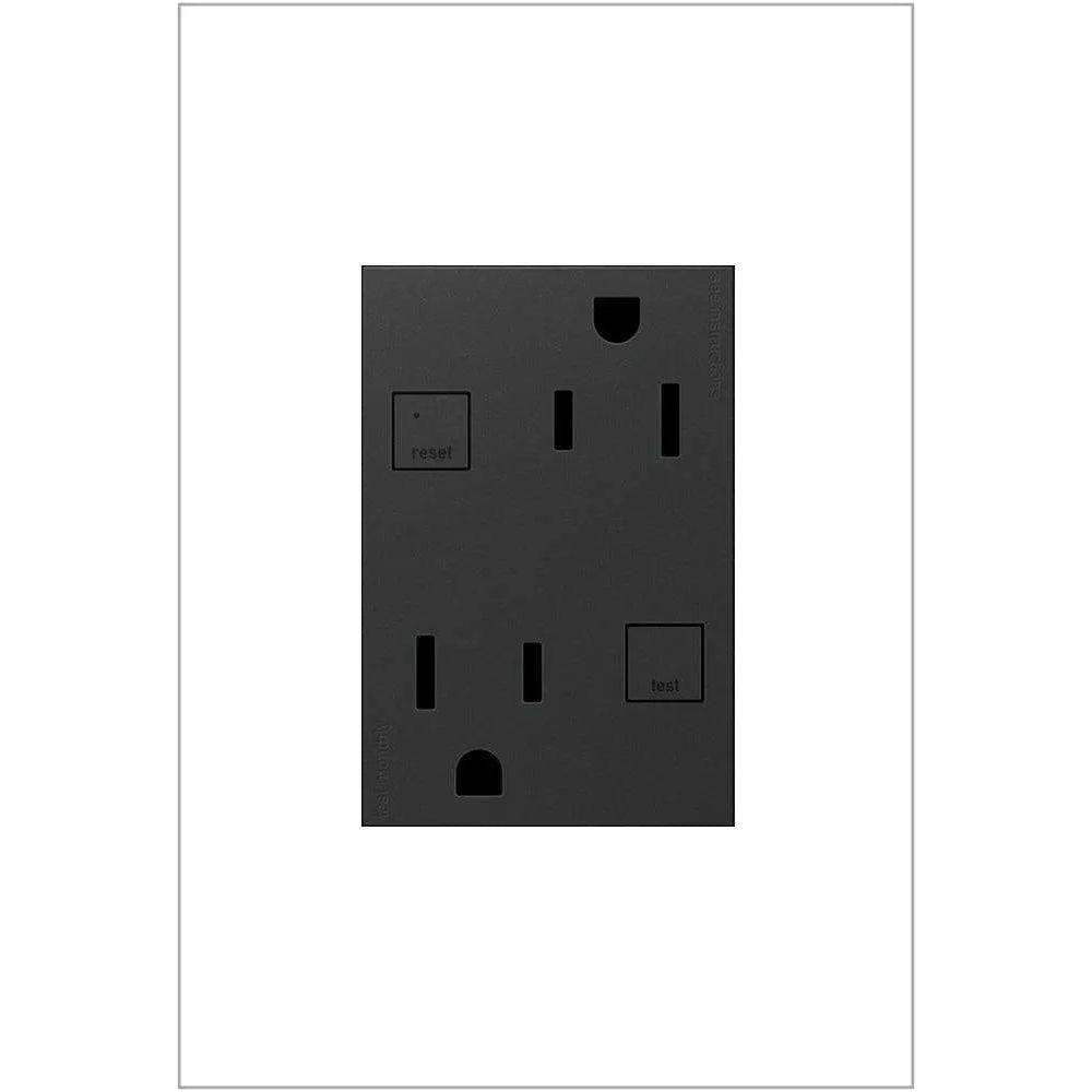 Legrand - adorne® 15A Tamper-Resistant Self-Test GFCI Outlet - Plus-Size - AGFTR2153G4 - Canada Light Shop