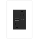 Legrand - adorne® 15A Tamper-Resistant Ultra-Fast USB Type A/C Outlet - ARTRUSB156ACG4 - Canada Light Shop