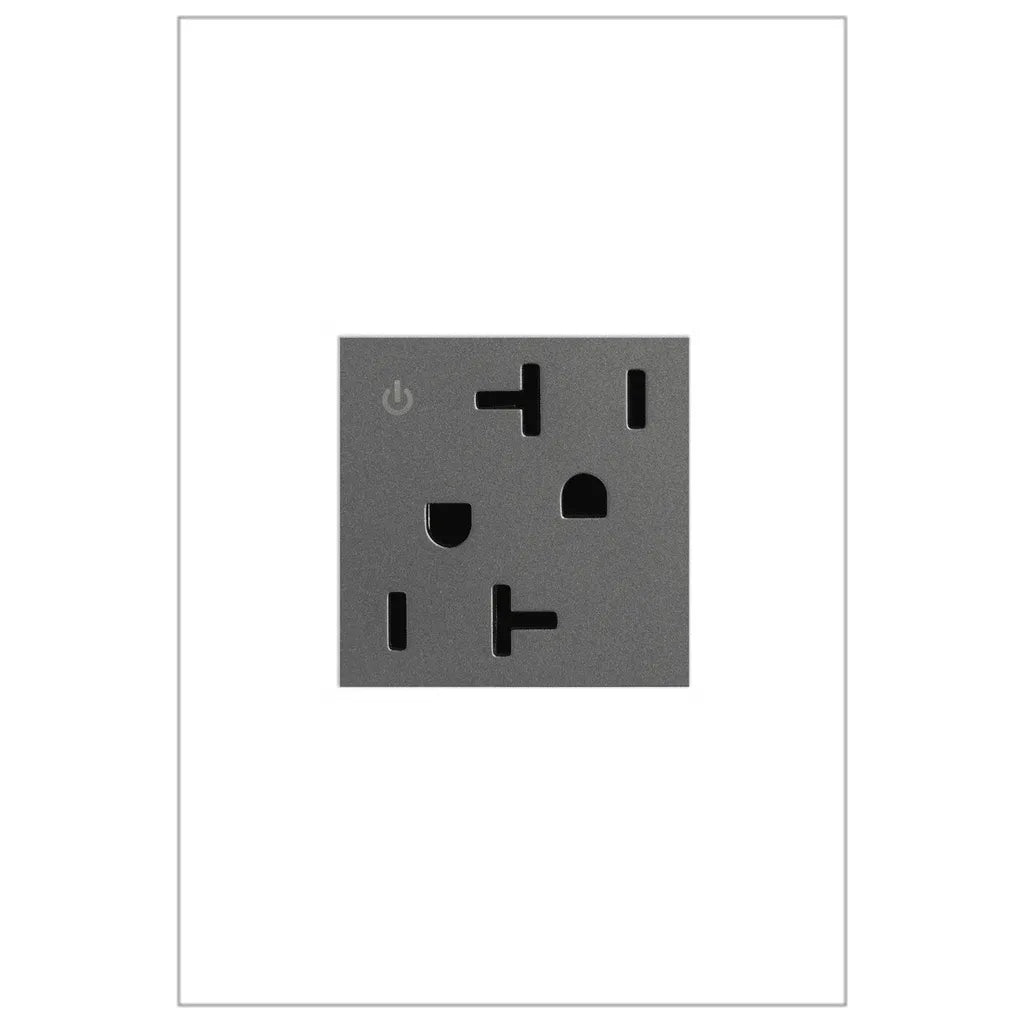 Legrand - adorne® 20A Tamper-Resistant Dual-Controlled Outlet - ARCD202M10 - Canada Light Shop