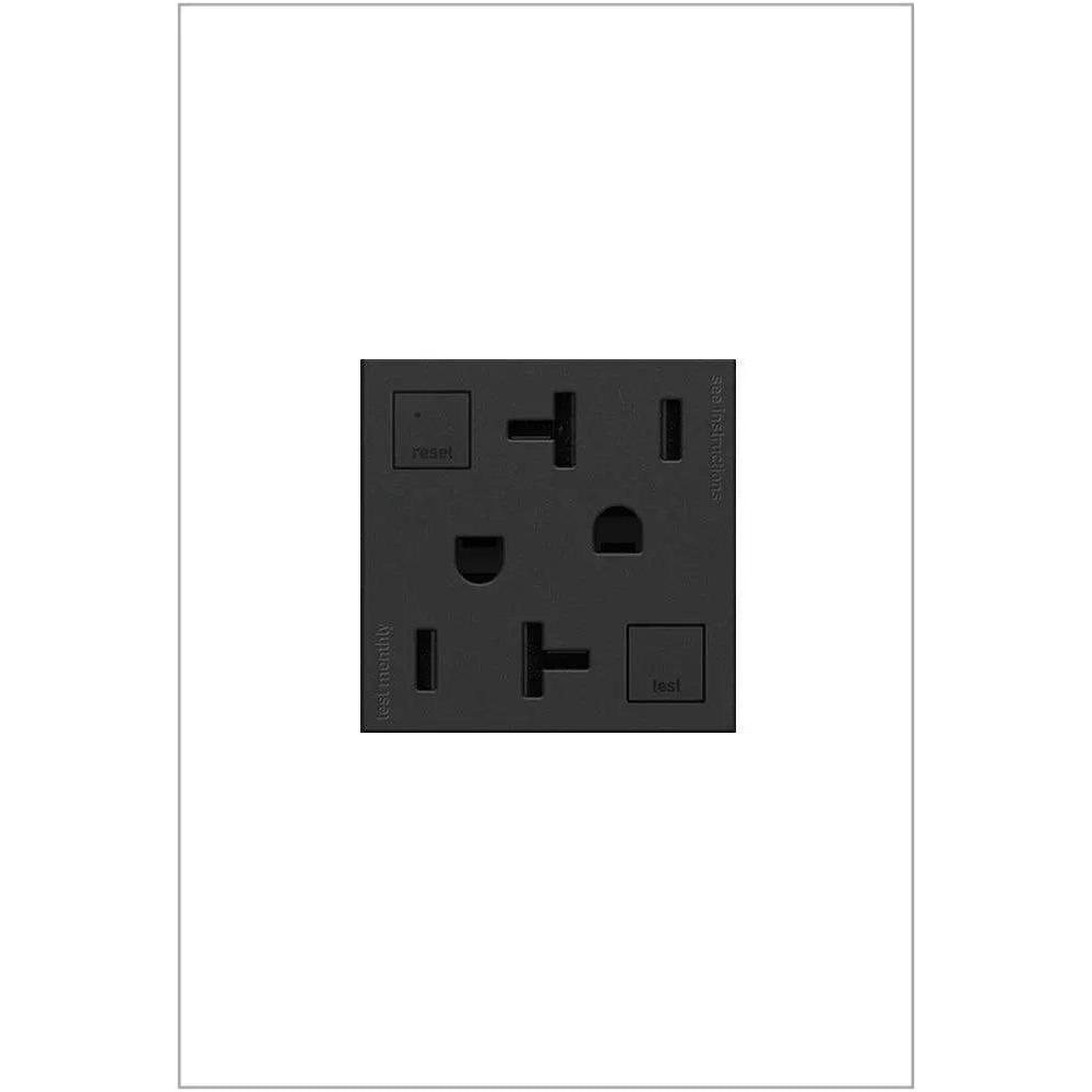 Legrand - adorne® 20A Tamper-Resistant Self-Test GFCI Outlet - AGFTR2202G4 - Canada Light Shop