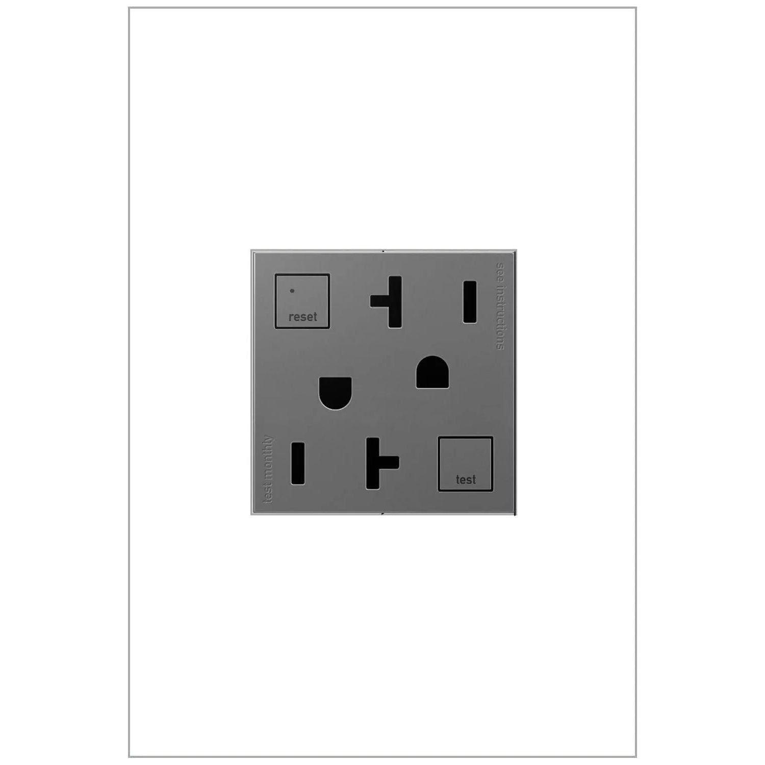 Legrand - adorne® 20A Tamper-Resistant Self-Test GFCI Outlet - AGFTR2202M4 - Canada Light Shop