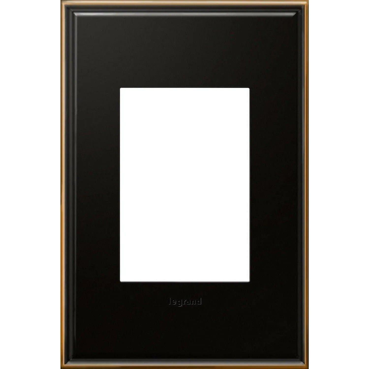 Legrand - adorne® Cast Metal One-Gang-Plus Screwless Wall Plate - AWC1G3OB4 - Canada Light Shop