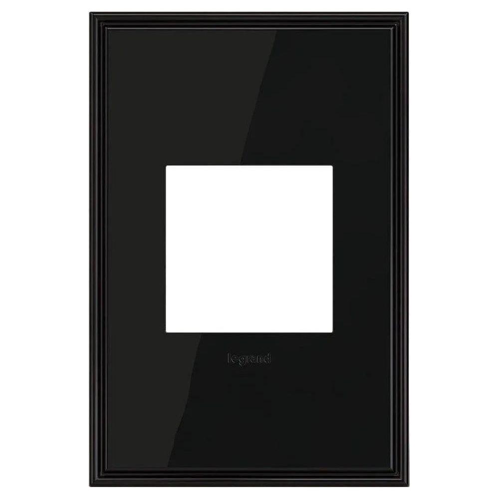 Legrand - adorne® Cast Metal One-Gang Screwless Wall Plate - AWC1G2BLN4 - Canada Light Shop