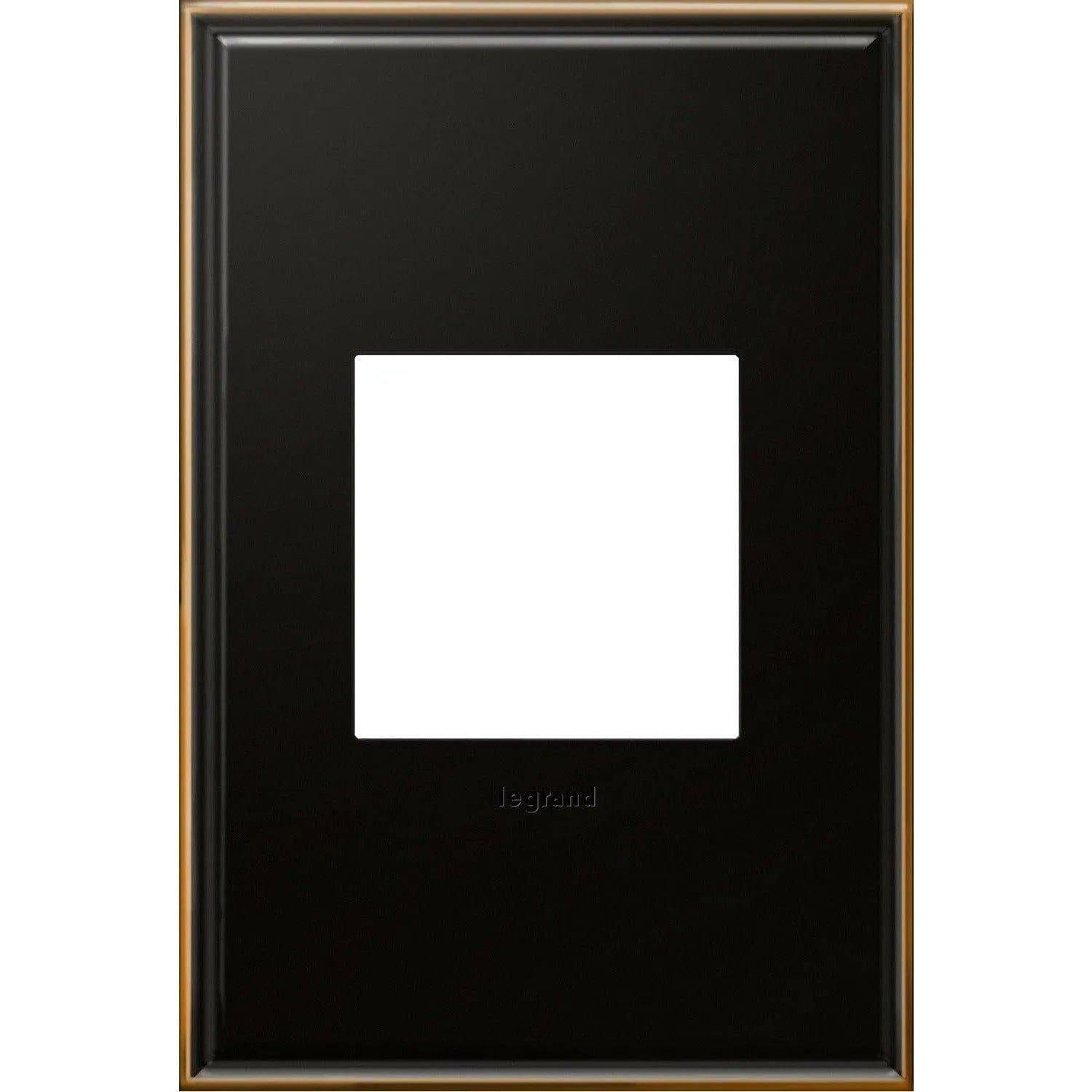Legrand - adorne® Cast Metal One-Gang Screwless Wall Plate - AWC1G2OB4 - Canada Light Shop