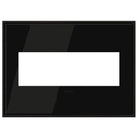 Legrand - adorne® Cast Metal Three-Gang Screwless Wall Plate - AWC3GBLN4 - Canada Light Shop