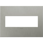 Legrand - adorne® Cast Metal Three-Gang Screwless Wall Plate - AWC3GBS4 - Canada Light Shop