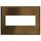 Legrand - adorne® Cast Metal Three-Gang Screwless Wall Plate - AWC3GCOF4 - Canada Light Shop