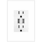 Legrand - adorne® Dual-USB Outlet - ARTRUSB153W4 - Canada Light Shop