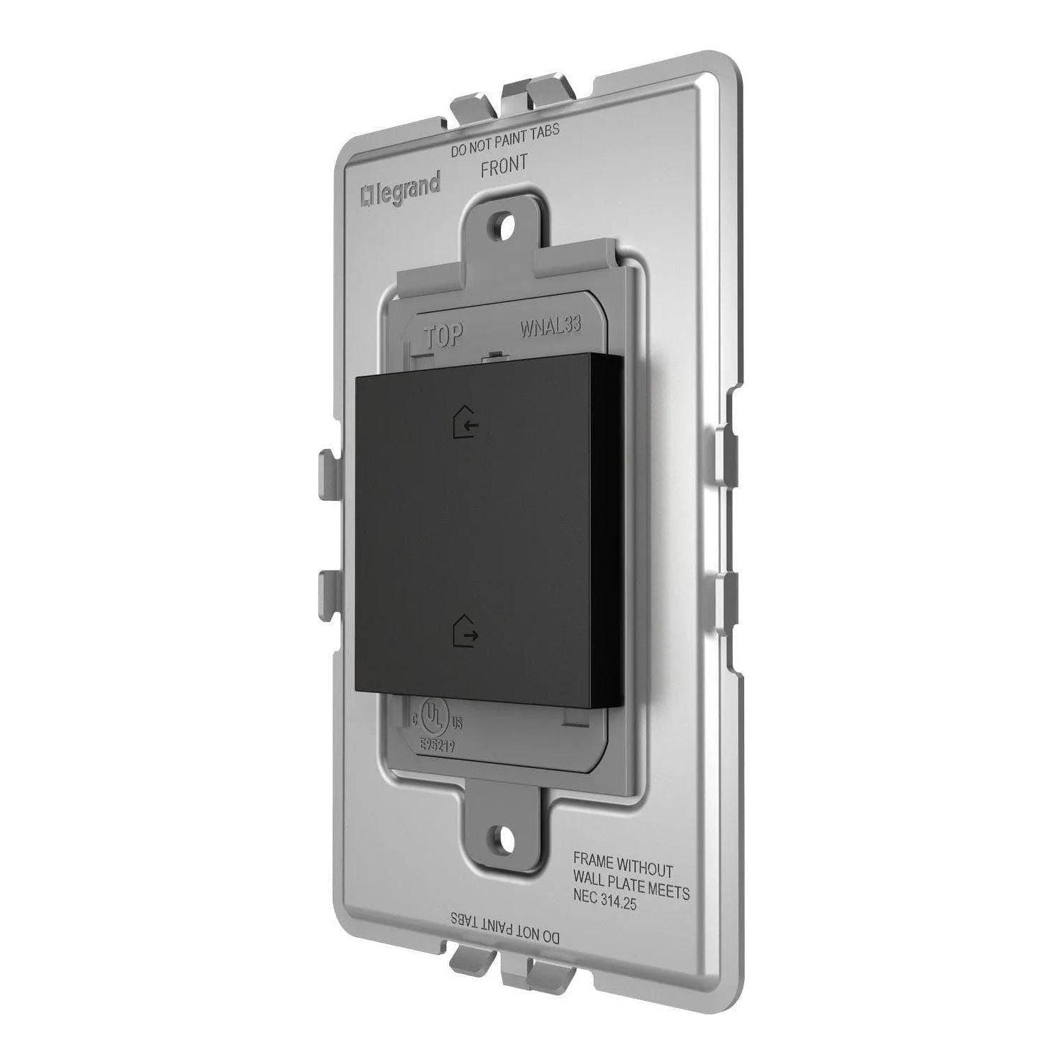 Legrand - adorne® Home Away Wireless Smart Switch with Netatmo - WNAL33G1 - Canada Light Shop