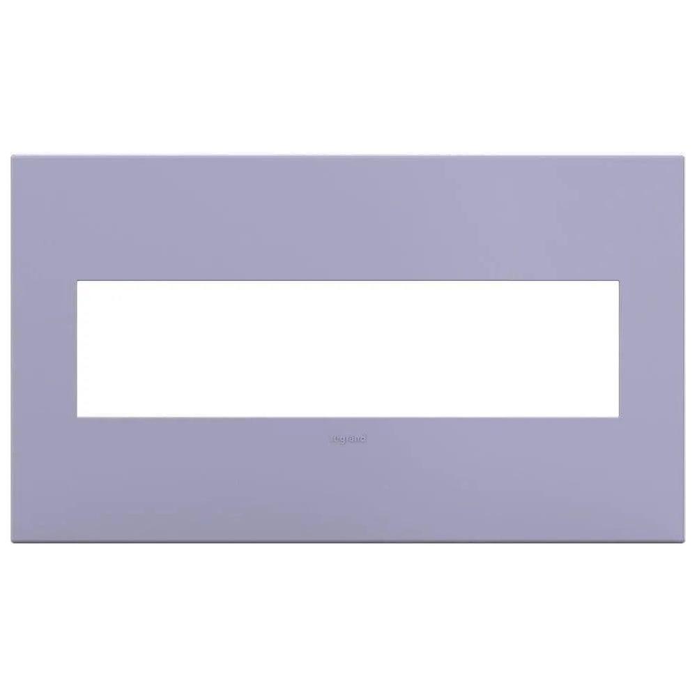 Legrand - adorne® Plastic Four-Gang Screwless Wall Plate - AWP4GCA4 - Canada Light Shop