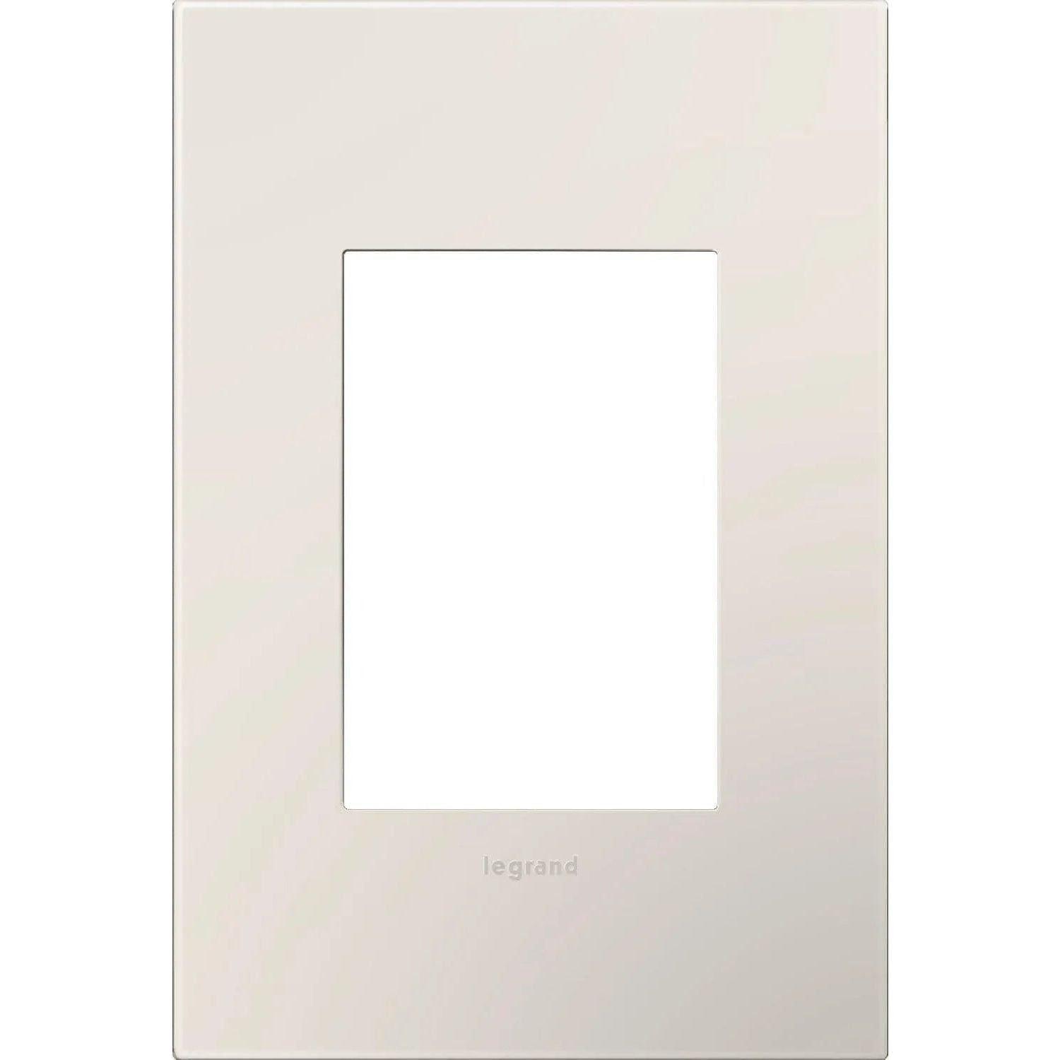 Legrand - adorne® Plastic One-Gang Plus Screwless Wall Plate - AWP1G3LA4 - Canada Light Shop