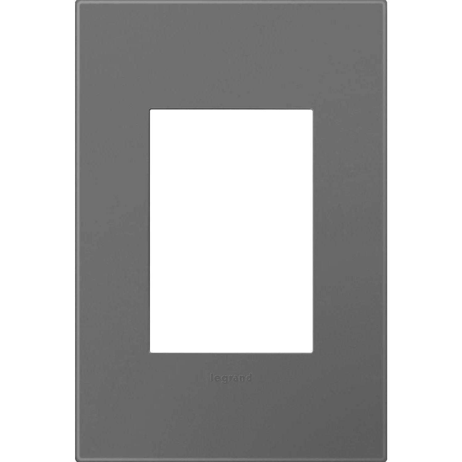Legrand - adorne® Plastic One-Gang Plus Screwless Wall Plate - AWP1G3MG4 - Canada Light Shop