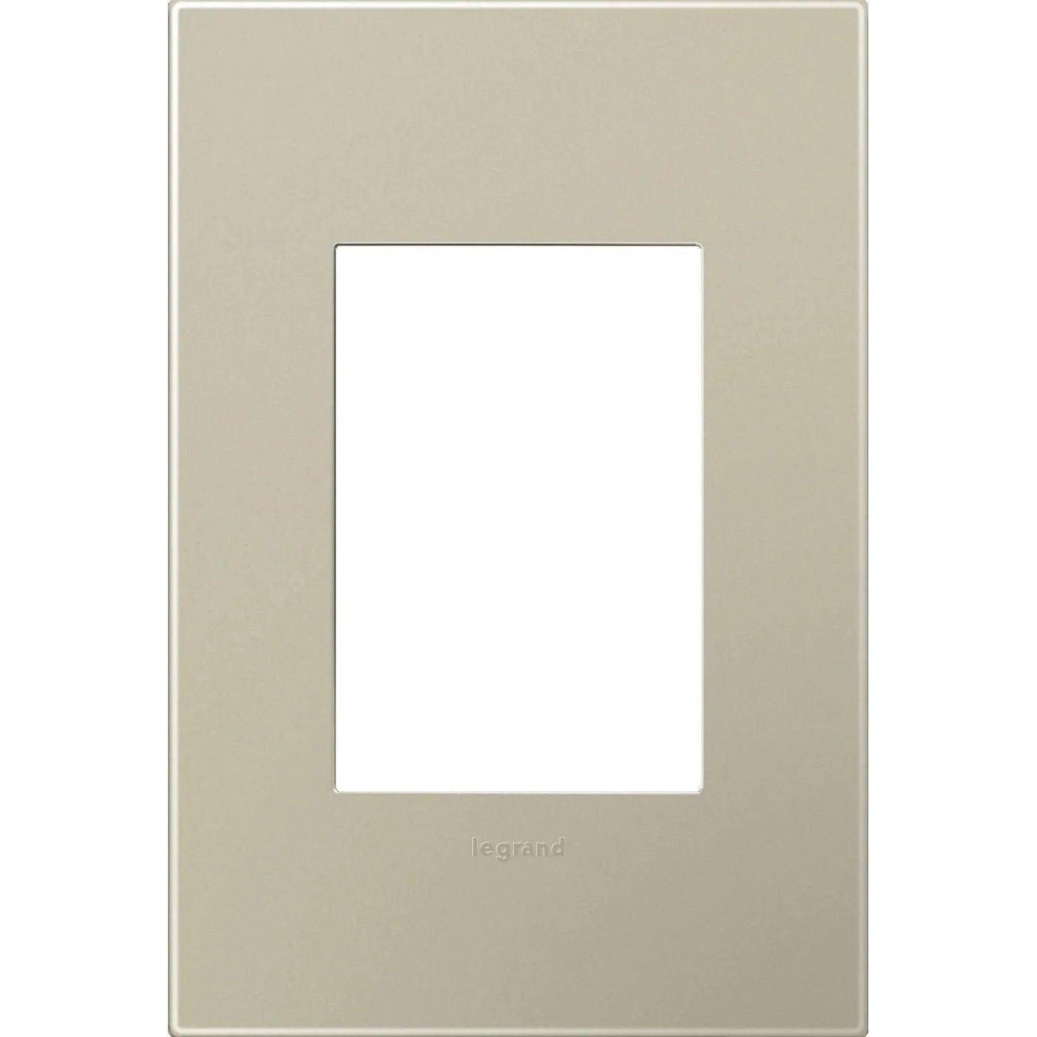 Legrand - adorne® Plastic One-Gang Plus Screwless Wall Plate - AWP1G3TM4 - Canada Light Shop