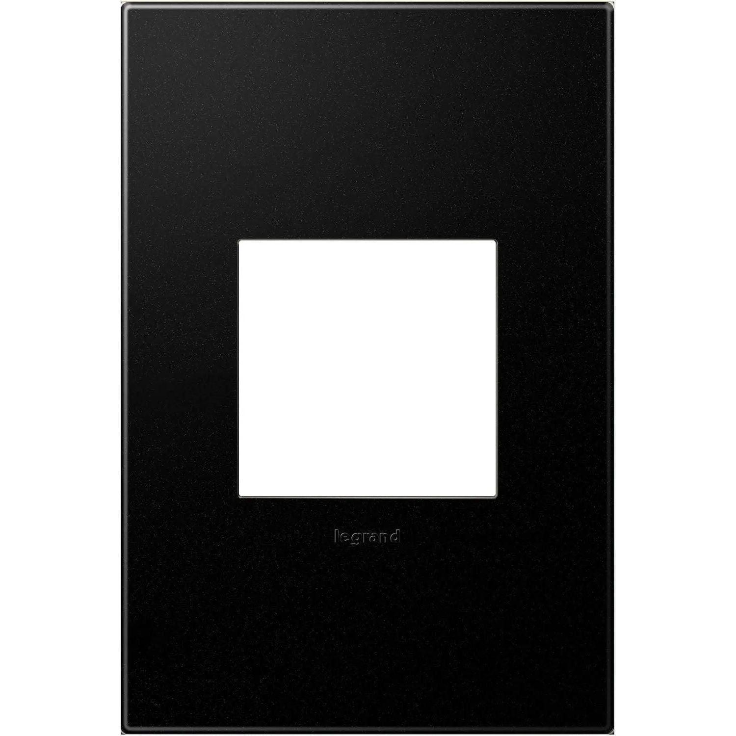 Legrand - adorne® Plastic One-Gang Screwless Wall Plate - AWP1G2GR6 - Canada Light Shop