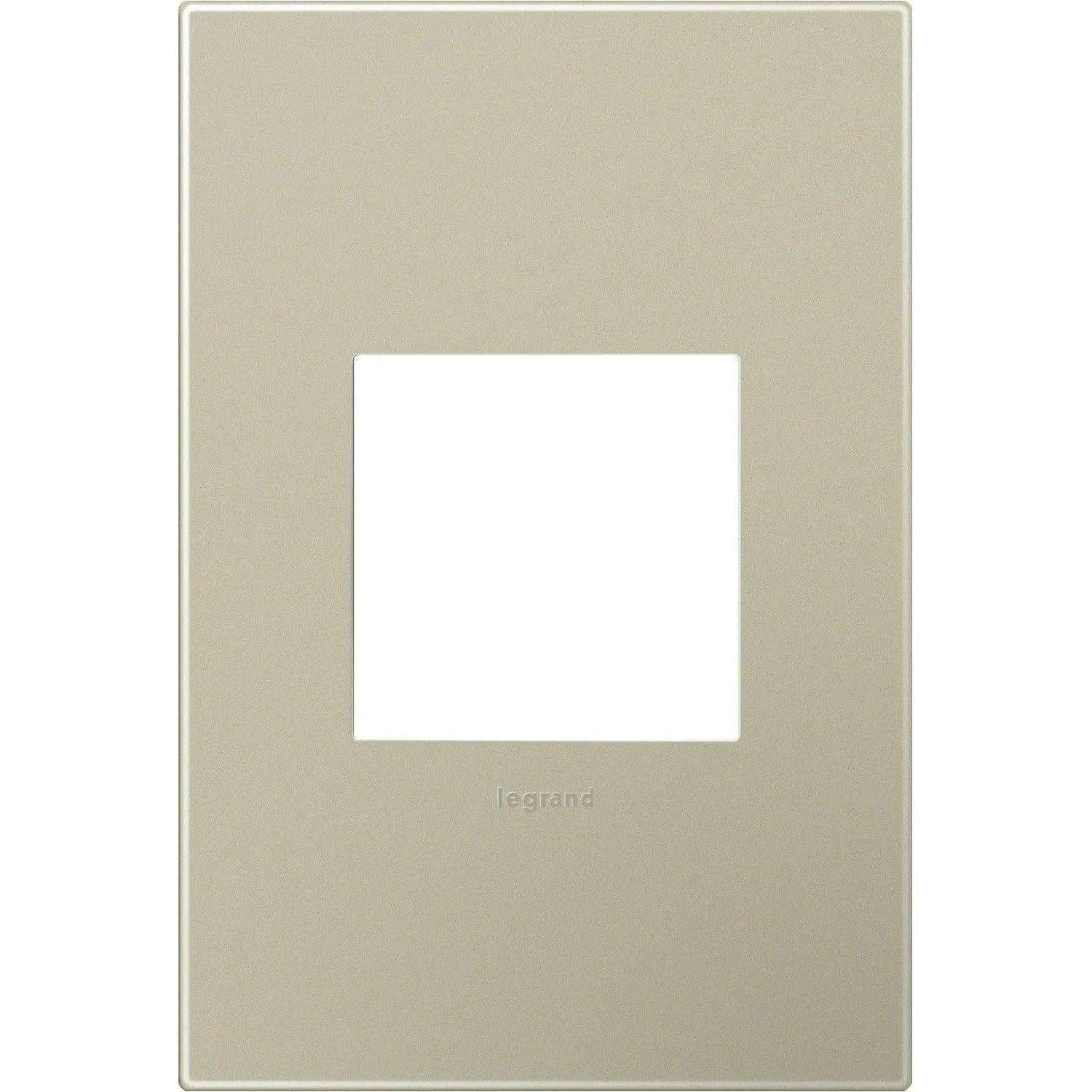 Legrand - adorne® Plastic One-Gang Screwless Wall Plate - AWP1G2TM6 - Canada Light Shop