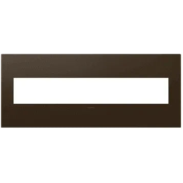Legrand - adorne® Plastic Six-Gang Screwless Wall Plate - AWP6GBR1 - Canada Light Shop