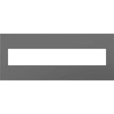 Legrand - adorne® Plastic Six-Gang Screwless Wall Plate - AWP6GMG1 - Canada Light Shop
