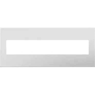 Legrand - adorne® Plastic Six-Gang Screwless Wall Plate - AWP6GPW1 - Canada Light Shop