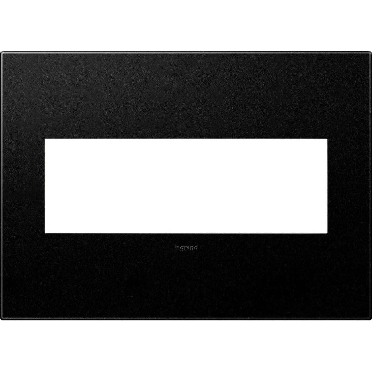 Legrand - adorne® Plastic Three-Gang Screwless Wall Plate - AWP3GGR4 - Canada Light Shop