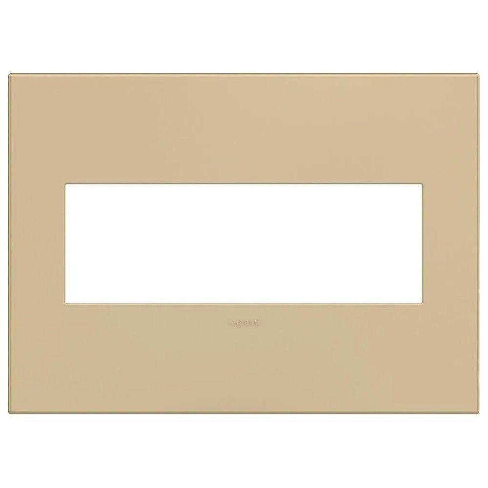 Legrand - adorne® Plastic Three-Gang Screwless Wall Plate - AWP3GGS4 - Canada Light Shop