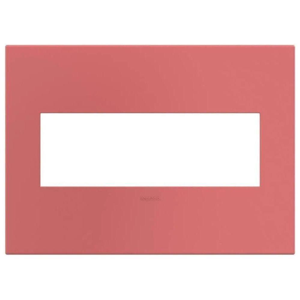 Legrand - adorne® Plastic Three-Gang Screwless Wall Plate - AWP3GHB4 - Canada Light Shop