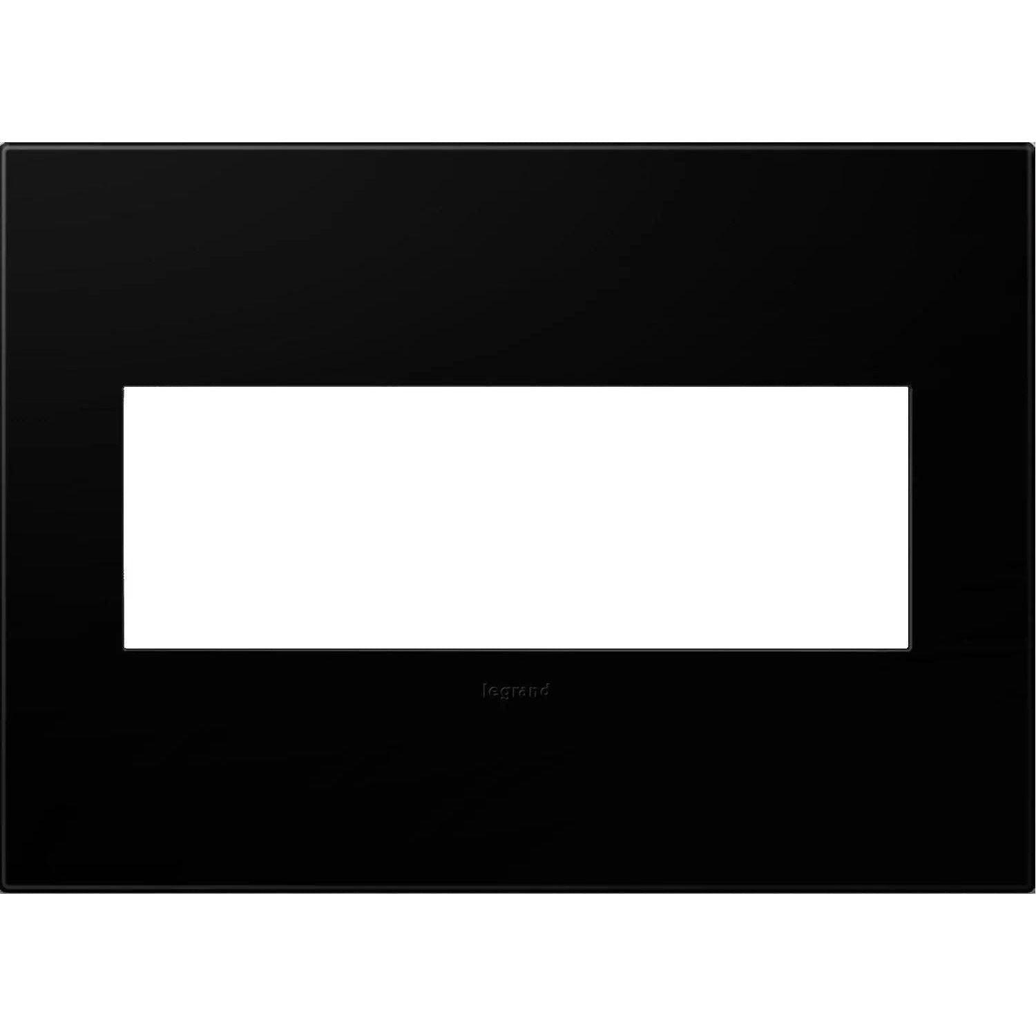 Legrand - adorne® Plastic Three-Gang Screwless Wall Plate - AWP3GNK4 - Canada Light Shop