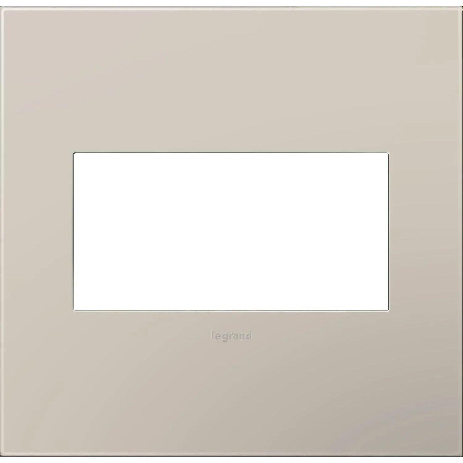 Legrand - adorne® Plastic Two-Gang Screwless Wall Plate - AWP2GGG4 - Canada Light Shop