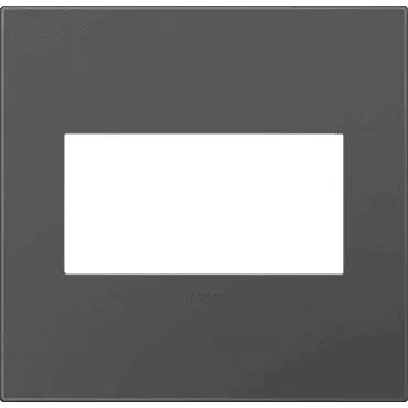 Legrand - adorne® Plastic Two-Gang Screwless Wall Plate - AWP2GMG4 - Canada Light Shop