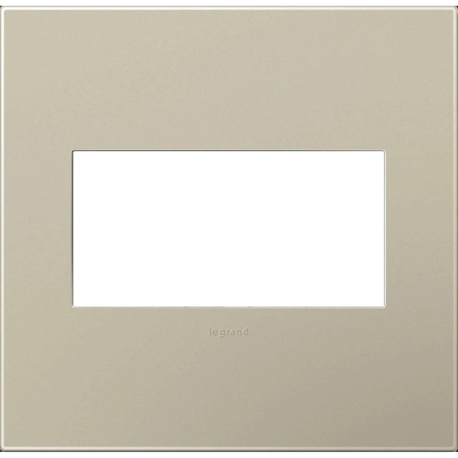 Legrand - adorne® Plastic Two-Gang Screwless Wall Plate - AWP2GTM4 - Canada Light Shop