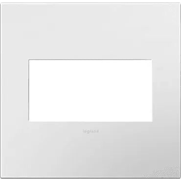 Legrand - adorne® Plastic Two-Gang Screwless Wall Plate - AWP2GWH4 - Canada Light Shop