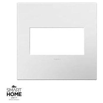 Legrand - adorne® Plastic Two-Gang Screwless Wall Plate - AWP2GWHW10 - Canada Light Shop
