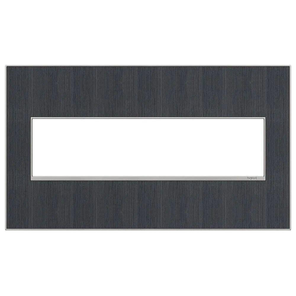 Legrand - adorne® Real Materials Four-Gang Screwless Wall Plate - AWM4GRG4 - Canada Light Shop