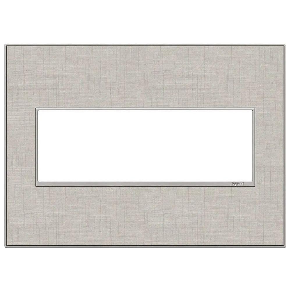 Legrand - adorne® Real Materials Three-Gang Screwless Wall Plate - AWM3GTL4 - Canada Light Shop