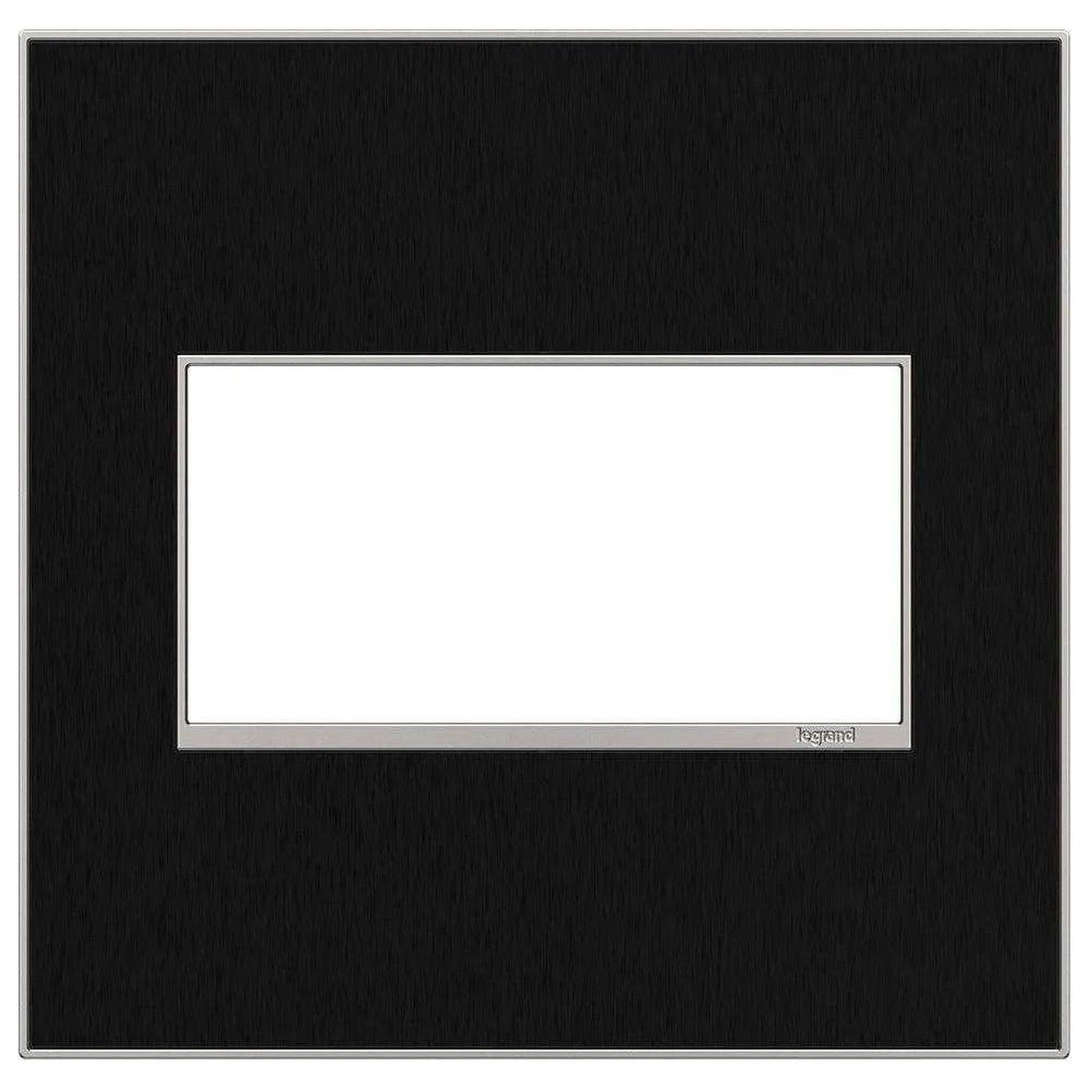 Legrand - adorne® Real Materials Two-Gang Screwless Wall Plate - AWM2GBLS4 - Canada Light Shop