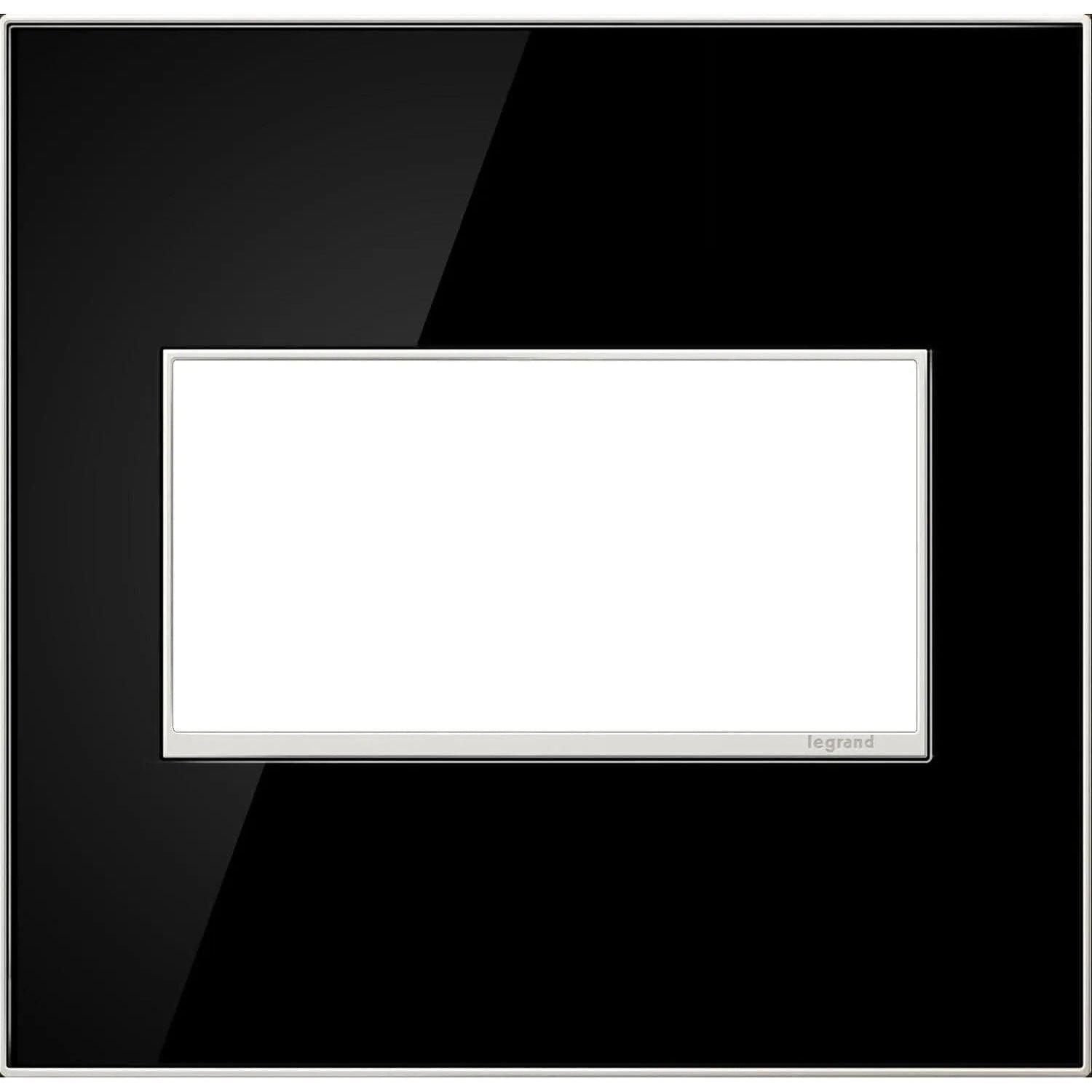 Legrand - adorne® Real Materials Two-Gang Screwless Wall Plate - AWM2GMB4 - Canada Light Shop