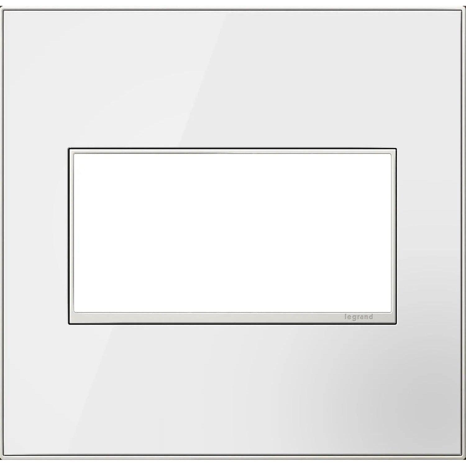 Legrand - adorne® Real Materials Two-Gang Screwless Wall Plate - AWM2GMW4 - Canada Light Shop