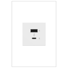 Legrand - adorne® Ultra-Fast USB Type A/C Outlet - ARUSB2AC6W4 - Canada Light Shop