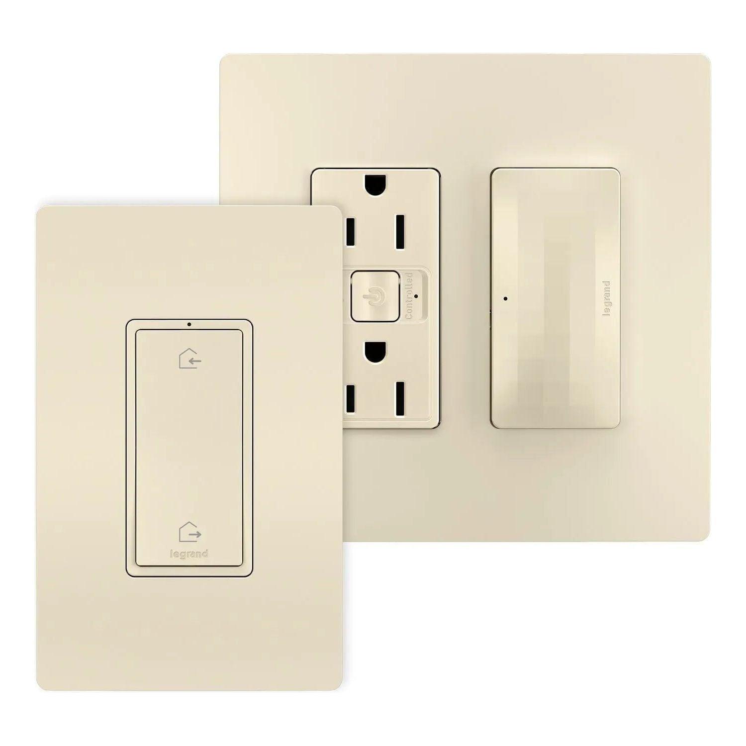 Legrand - Outlet Kit With H/A Switch with Netatmo - WNRH15KITLA - Canada Light Shop