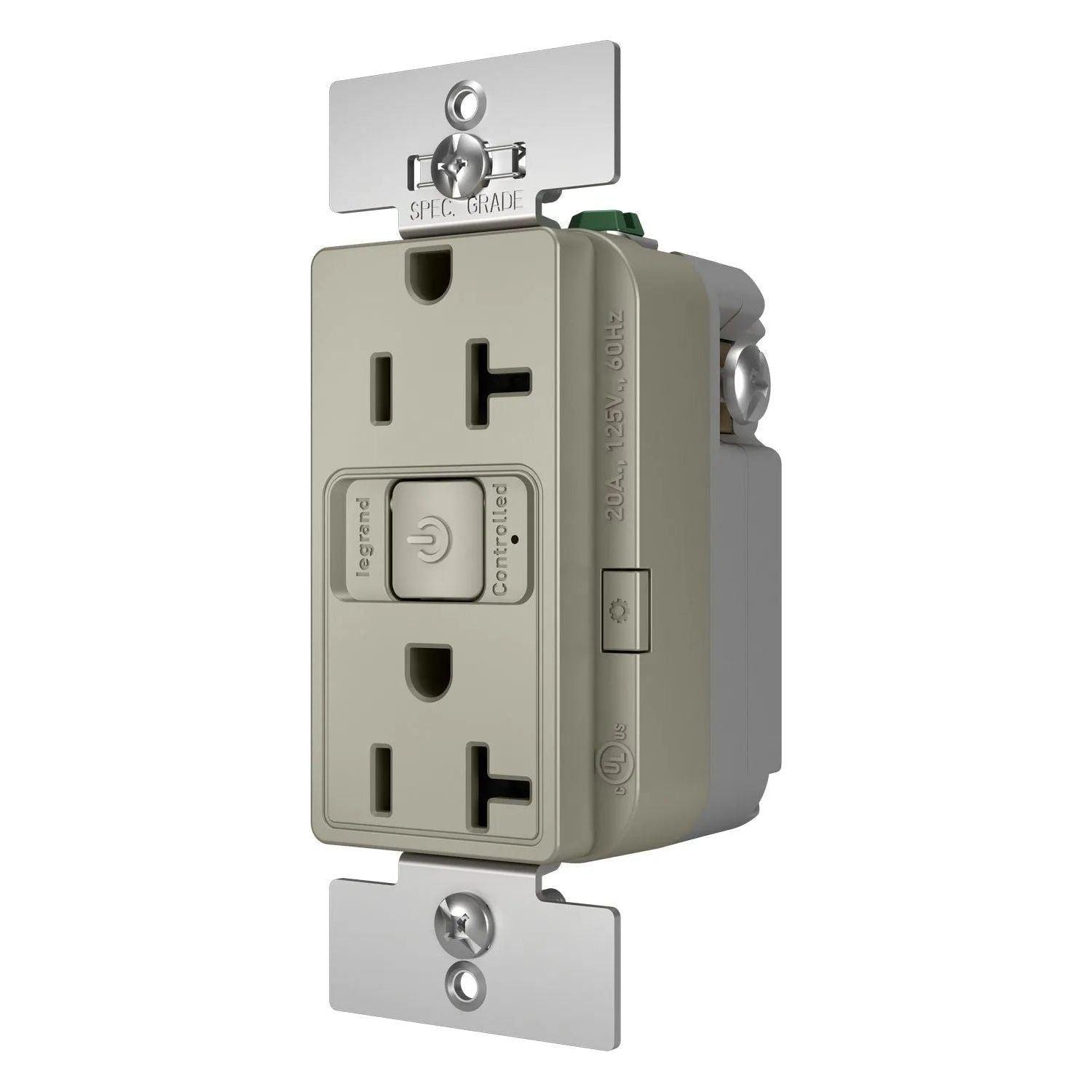 Legrand Radiant - 20A Outlet with Netatmo - WNRR20NI - Canada Light Shop