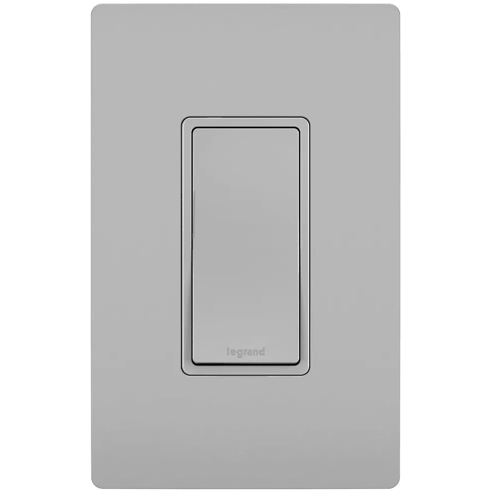 Legrand Radiant - radiant® 15A Single-Pole Switch - TM870GRY - Canada Light Shop