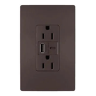 Legrand Radiant - radiant® 15A Tamper Resistant Ultra Fast USB Type A/C Outlet - R26USBAC6DBCCV4 - Canada Light Shop